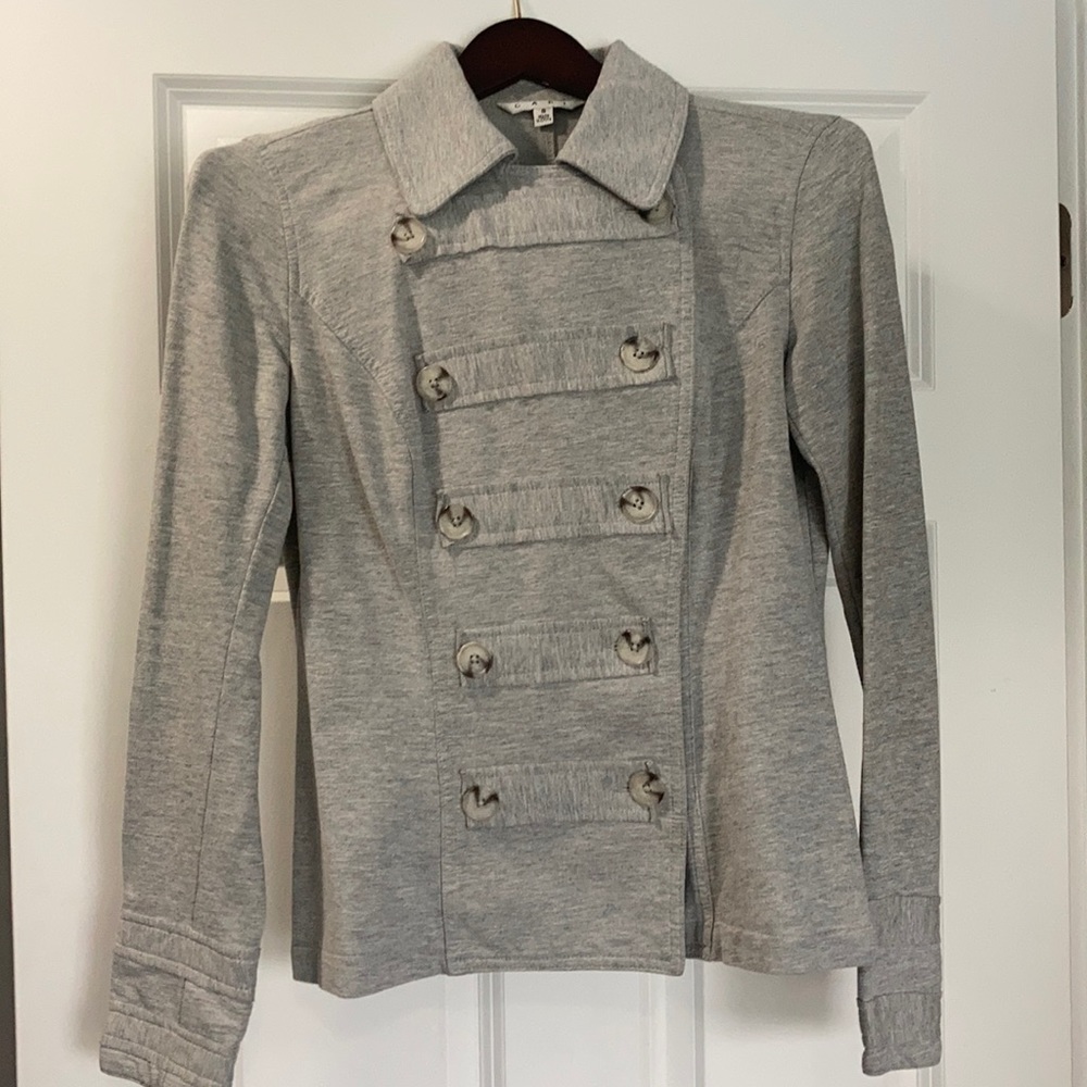 Terry military style blazer- CAbi